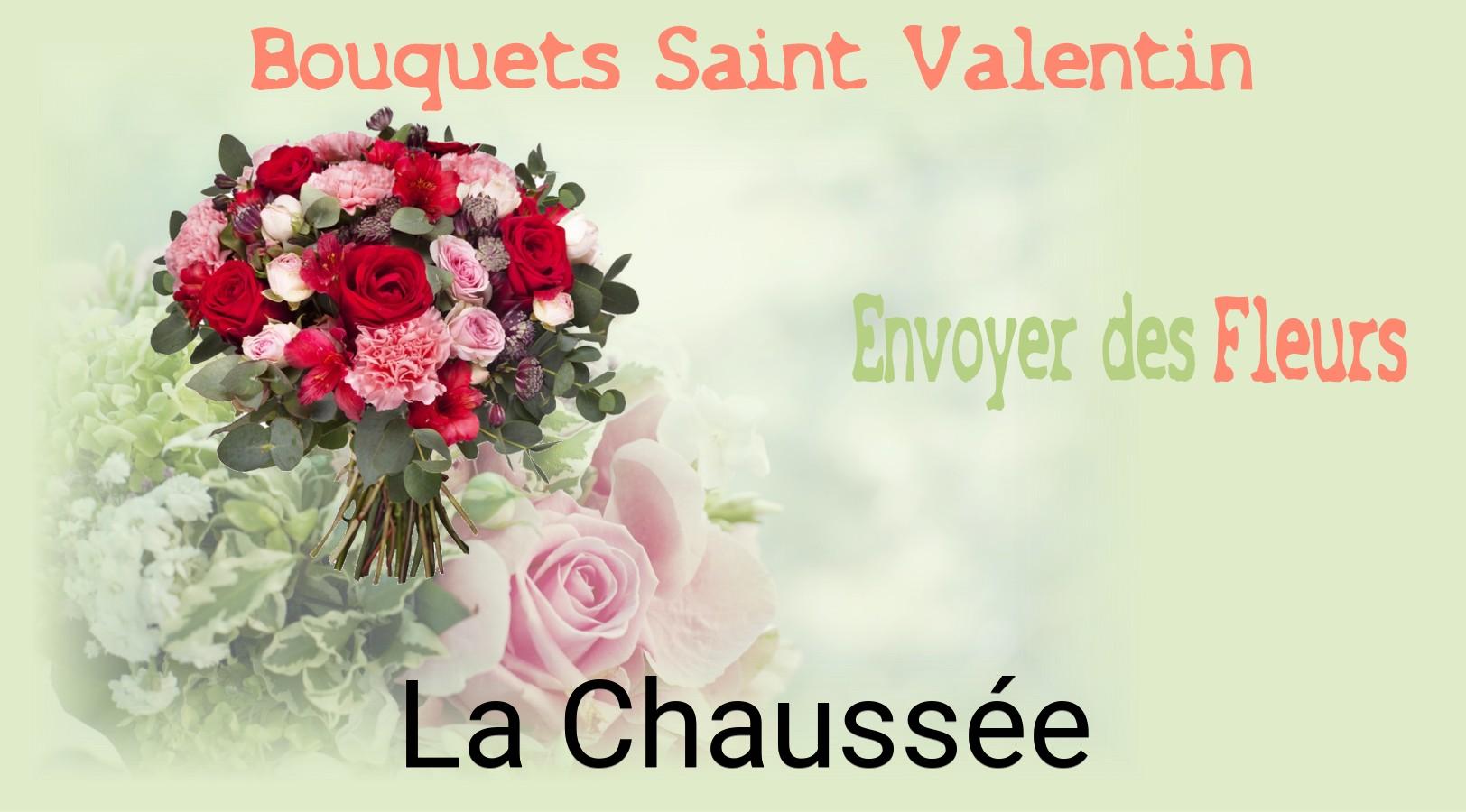 Roses de Saint-Valentin livrées à La Chaussée